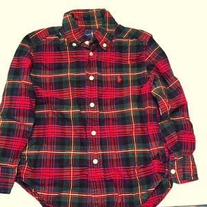 Ralph Lauren button up - size 4/4T